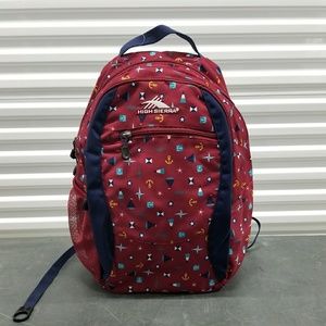 NWOT High Sierra Nautical Curve Backpack